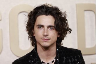 Actor Timothée Chalamet does strange moves on a livestream to celebrate.