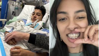 A student was left traumatized after breaking her jaw with a candy that was appropriately named.