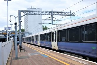 A person got dragged by a train on the Elizabeth line after their hand got stuck in the door.