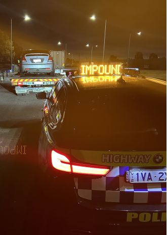 A young driver was reportedly caught going almost 100km/h over the speed limit.