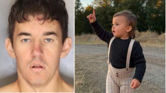 A man decapitated his one-year-old son after assaulting his wife and mother-in-law.