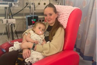 A sick toddler's Christmas wish: a new heart.