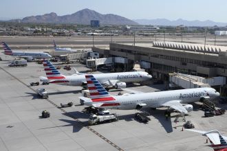 Largest global airline halts all flights.