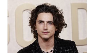 Actor Timothée Chalamet does strange moves on a livestream to celebrate.