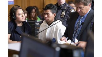 A man allegedly witnessed a woman catching fire on a subway and did nothing to help, according to a US court.