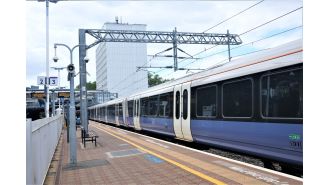 A person got dragged by a train on the Elizabeth line after their hand got stuck in the door.