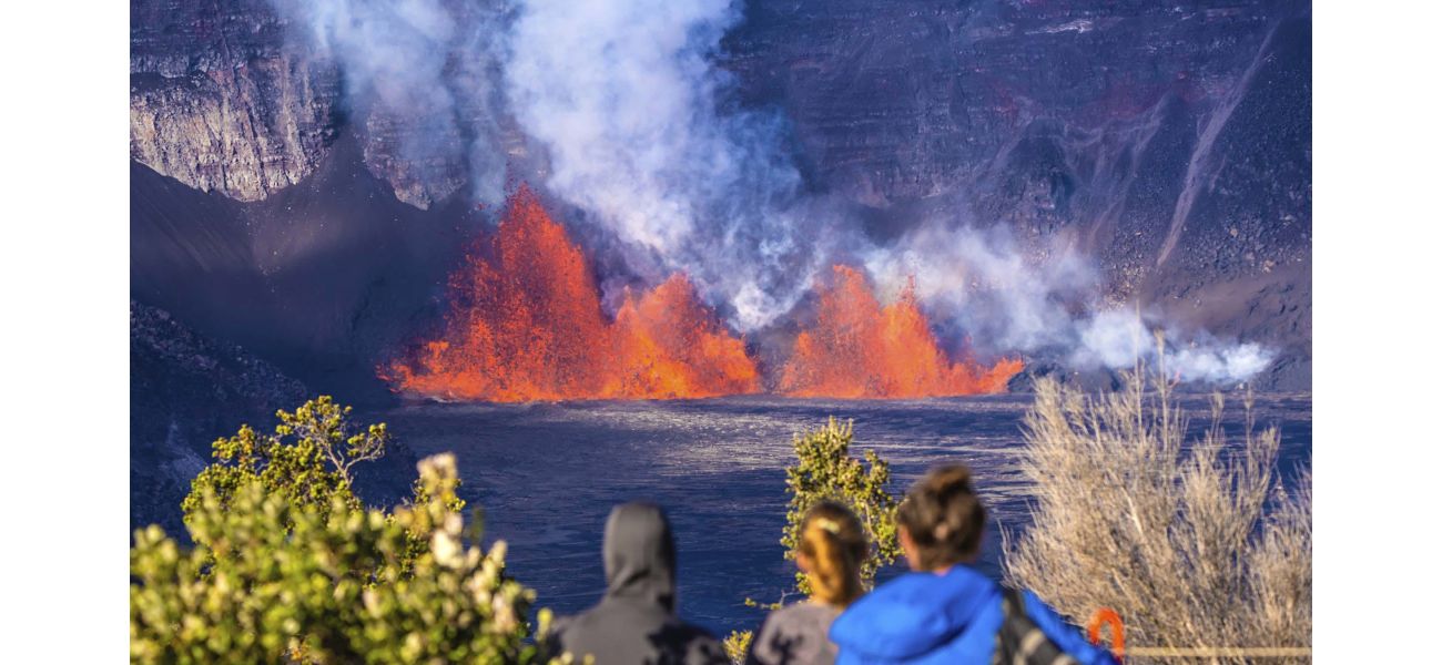Amazing images of lava spewing from Hawaii's Kilauea volcano.