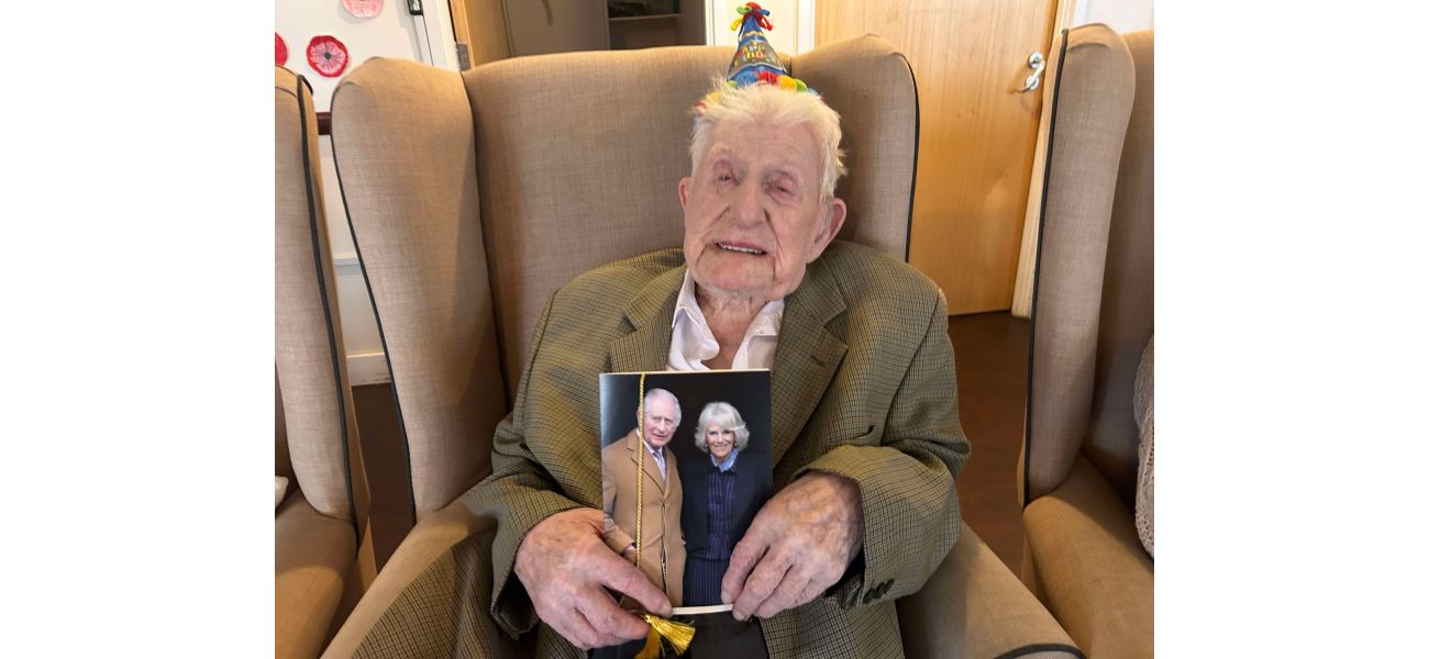 Oldest man in UK turns 110 and celebrates with famous guests.