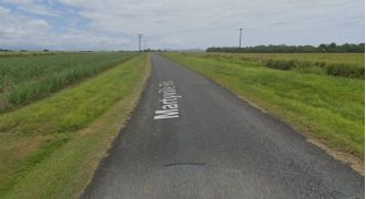 A 27-year-old man was taken into custody after a dead man was discovered on a secluded road.