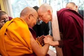 A former London banker now turned Buddhist nun shares tips for finding happiness.