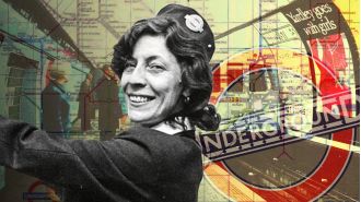 The first female Tube driver who opened doors for others.
