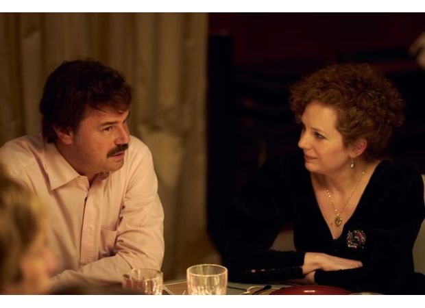 Katherine Parkinson shares her thoughts on the Rivals sex scene she filmed with Danny Dyer.