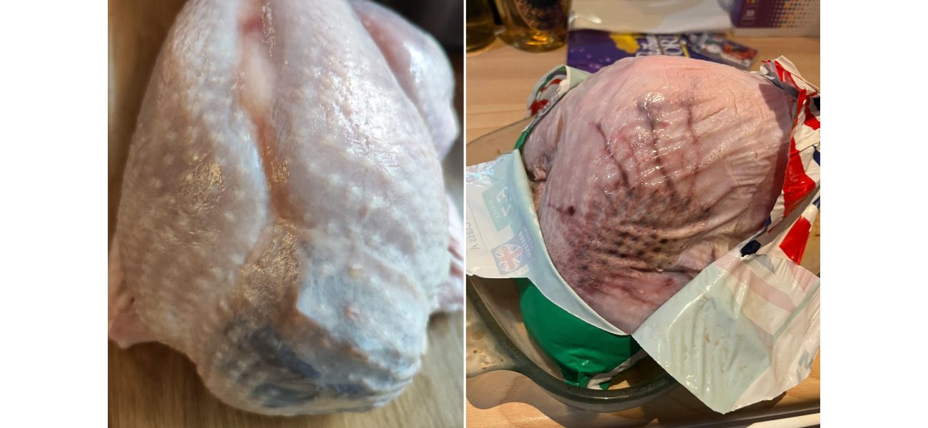 Customers are upset and disappointed to find their turkeys are spoiled, causing them to feel like their holiday plans have been ruined.