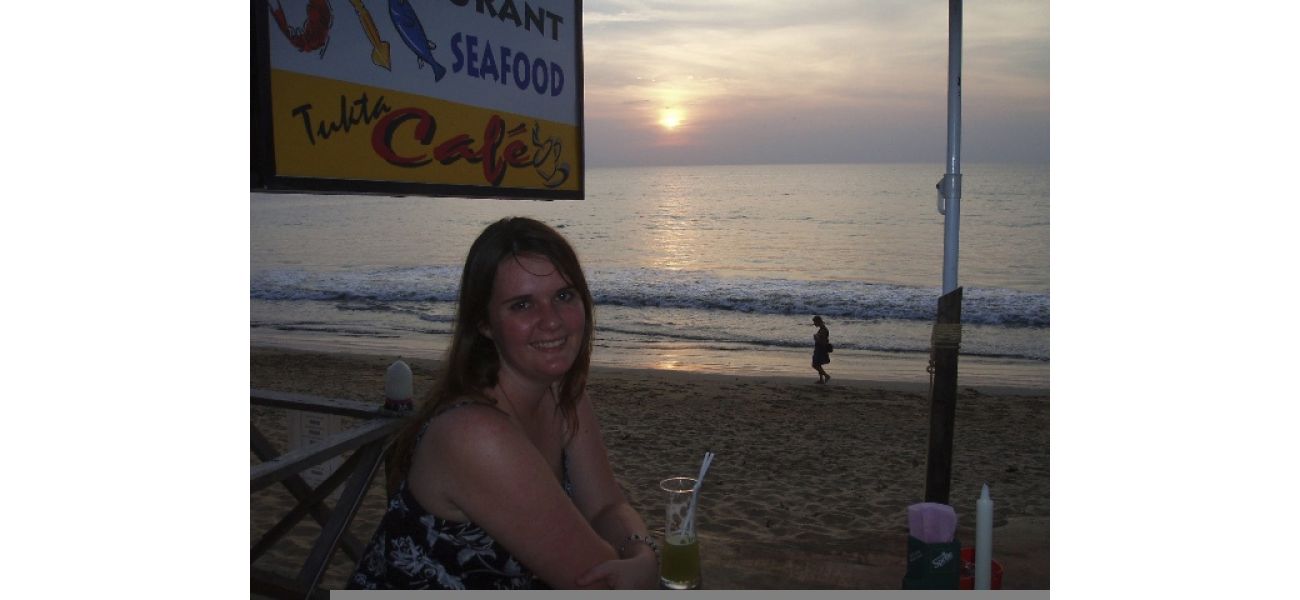 Lizz was scuba diving when the water started churning below her.