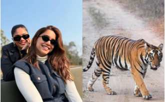 Sharvari spends Christmas in the wilderness at Satpura Tiger Reserve.