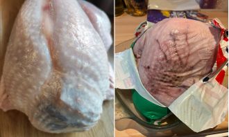 Customers are upset and disappointed to find their turkeys are spoiled, causing them to feel like their holiday plans have been ruined.
