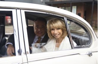 Gail Platt finds happiness in emotional departure from Coronation Street.