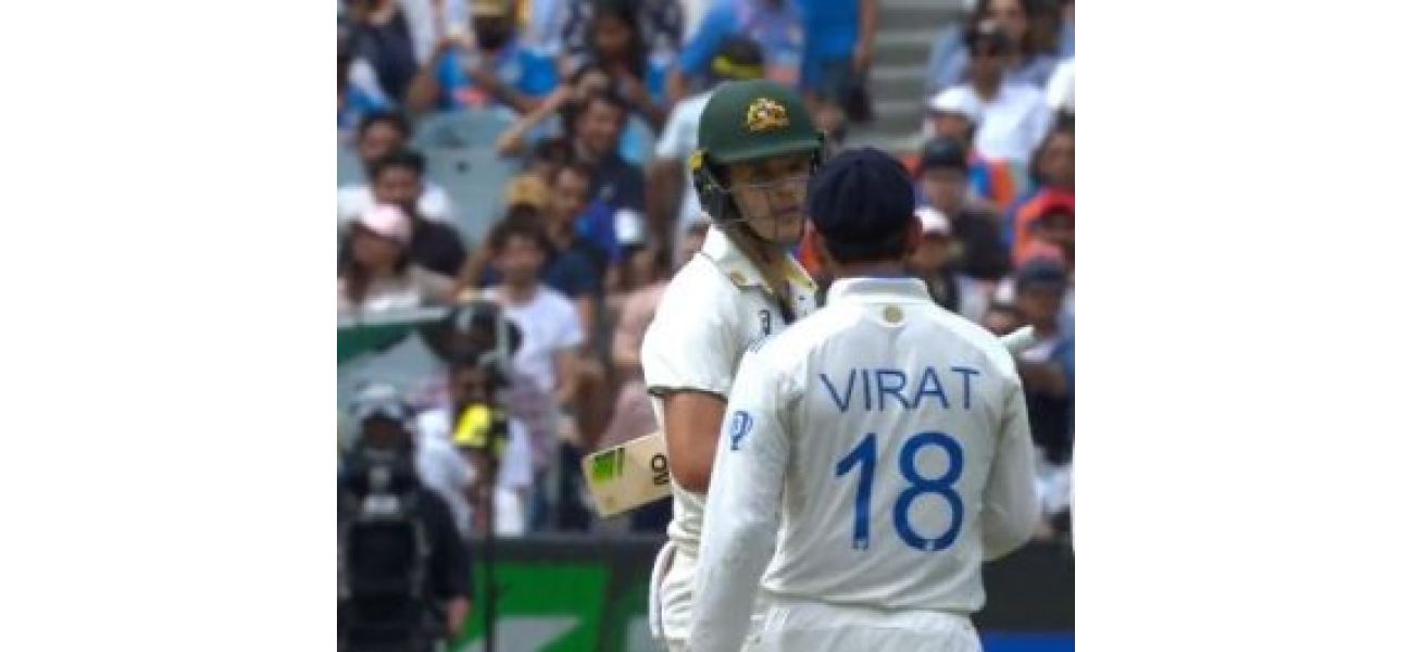 Kohli could be suspended for one game after argument with Konstas.