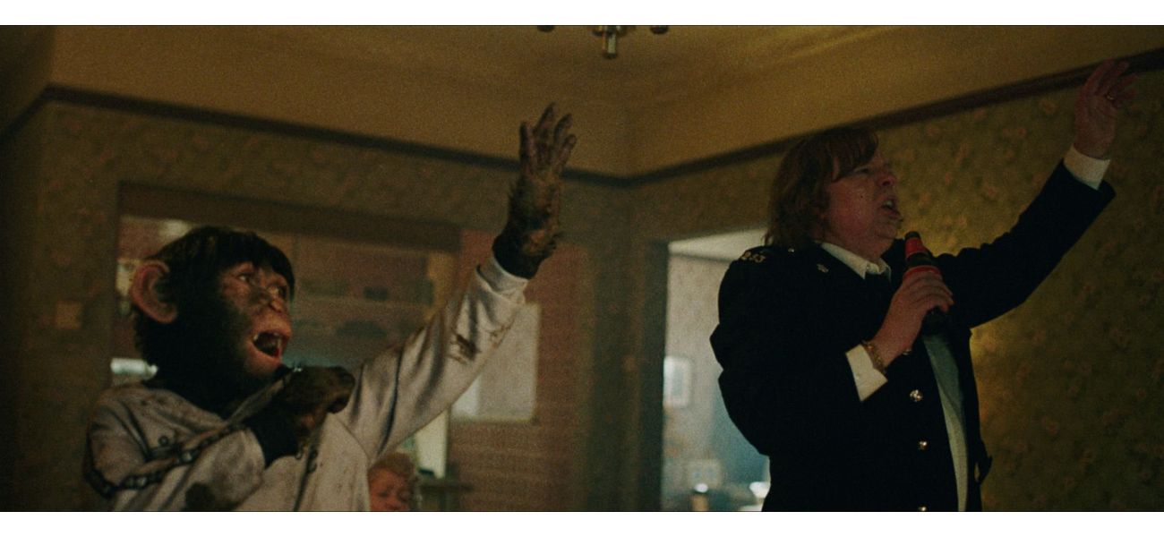Robbie Williams doesn't come off well in Better Man video, but no scenes were edited out.