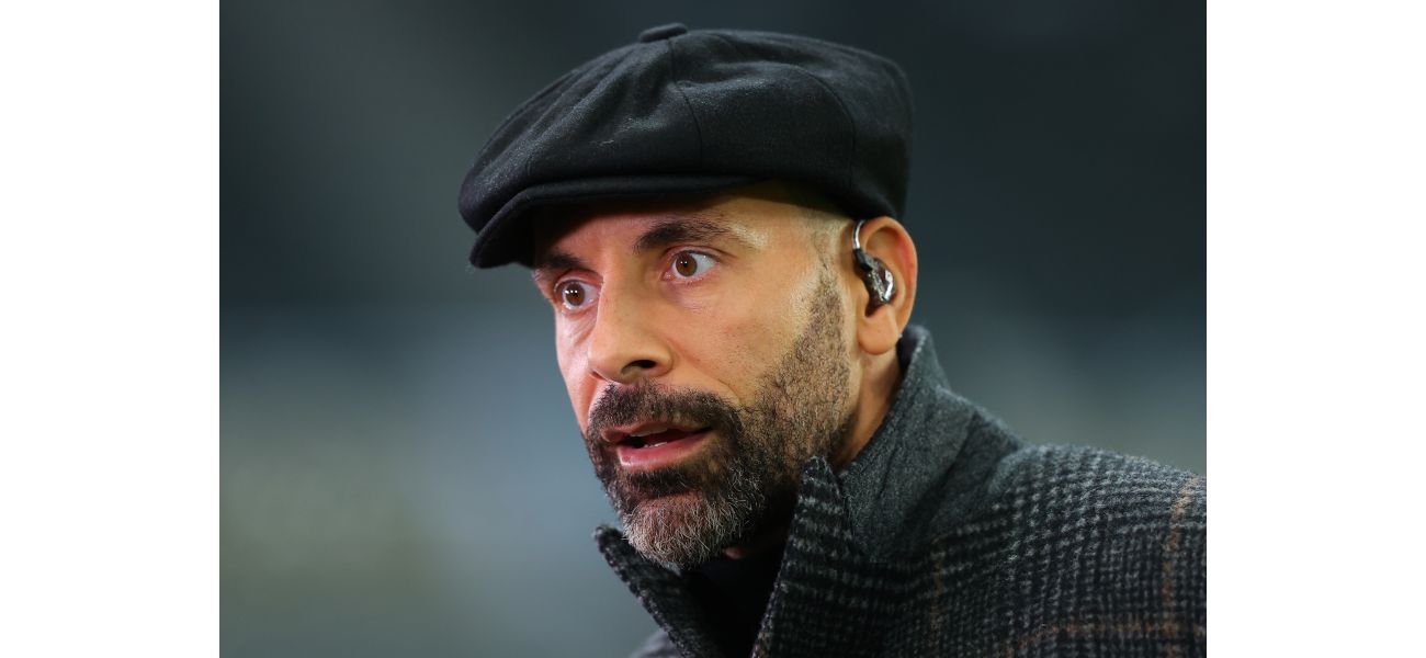 Football legend Rio Ferdinand reveals that a former Manchester United player was so drunk at a Christmas party that he had to be carried out.