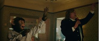 Robbie Williams doesn't come off well in Better Man video, but no scenes were edited out.