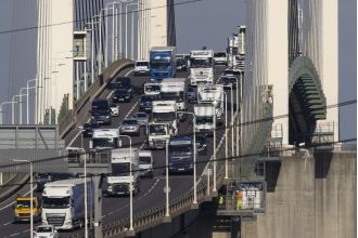 What's the status of the £9 billion River Thames crossing?