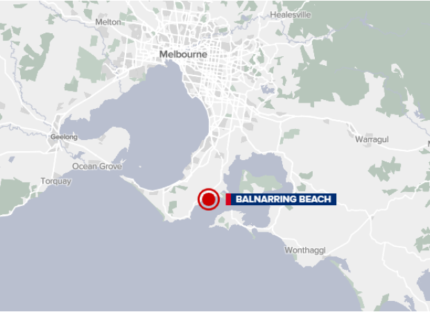 A man was rescued from the water at Melbourne Beach, but later died.