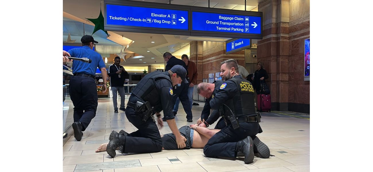 Four people injured in violent attack at airport during busy travel day