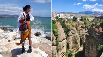 I was drawn to a modest Spanish village overlooked by its more glamorous surroundings.