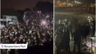 Fremantle beach party gets out of hand, resulting in DJ being charged.