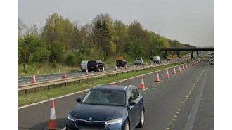 Man taken into custody after elderly person passes away in car accident on highway on Christmas day.
