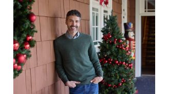Hallmark actor excited for network's inclusivity in new holiday film featuring LGBTQ+ romances.