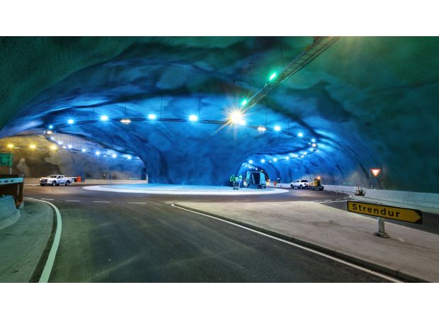 The world's only underwater roundabout connects Scotland and Iceland.