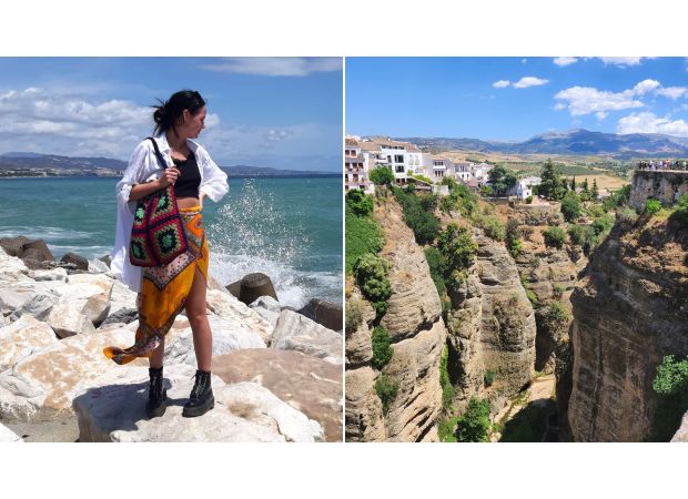 I was drawn to a modest Spanish village overlooked by its more glamorous surroundings.