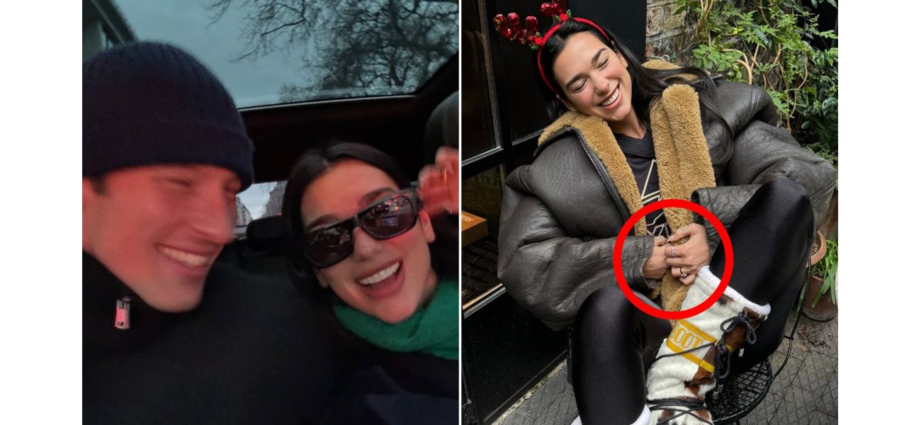 Singer Dua Lipa is reportedly engaged to her boyfriend Callum Turner after he proposed to her during a romantic Christmas celebration.