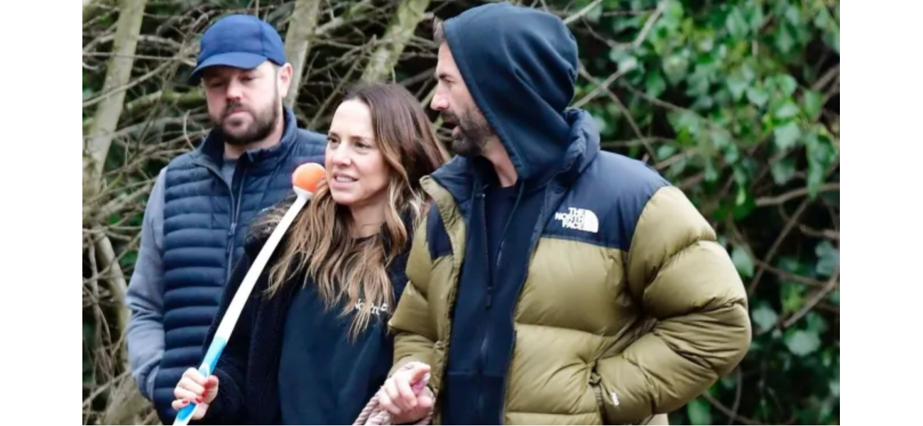 Mel C and model boyfriend are serious about their relationship, seen on a romantic Christmas walk.
