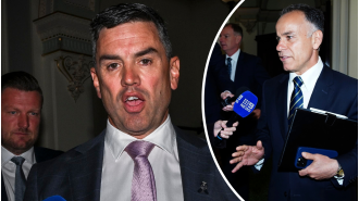Brad Battin will take over as the leader of the Victorian Liberal party, replacing John Pesutto who has been removed from his position.