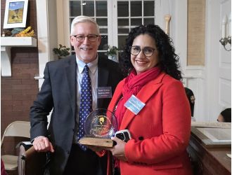 An IU student and HEC member receive Save the Dunes honors.