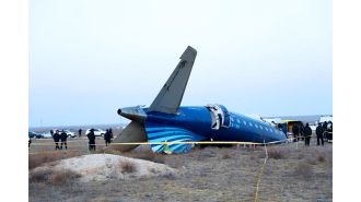 A plane crash in Kazakhstan is being attributed to the Russian defense system.
