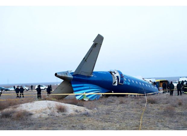 A plane crash in Kazakhstan is being attributed to the Russian defense system.
