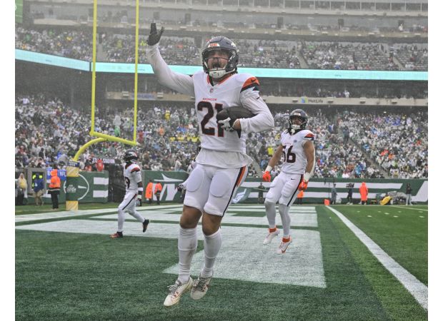 Denver team gets ready for wet weather in Ohio with special training methods and gear alterations to combat rain and slippery conditions.