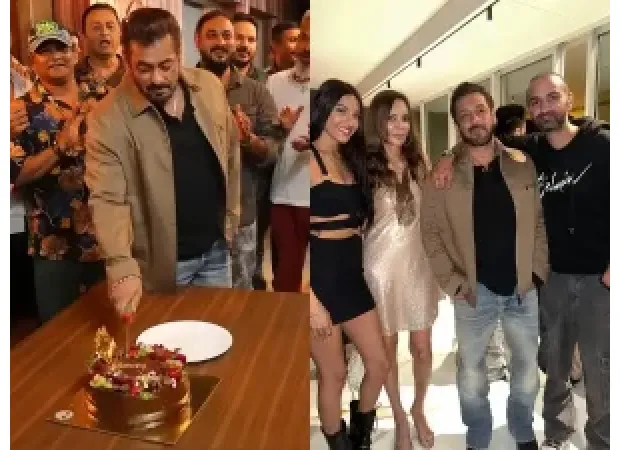 Salman Khan throws cozy birthday bash.