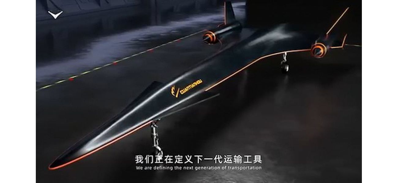 A new jet capable of flying from London to New York in just two hours.