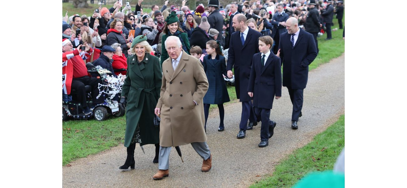 This year, the Royals experienced a unique atmosphere at Sandringham.