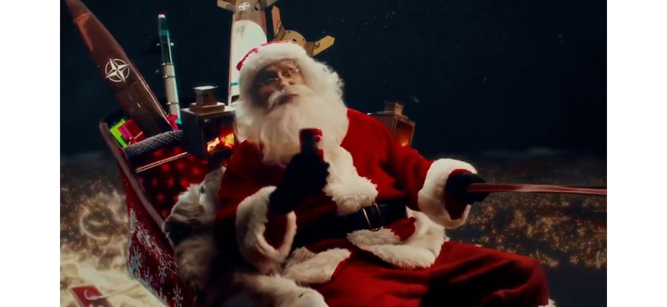 Video shows viral footage of Russia allegedly shooting down Santa, following recent crash allegations.