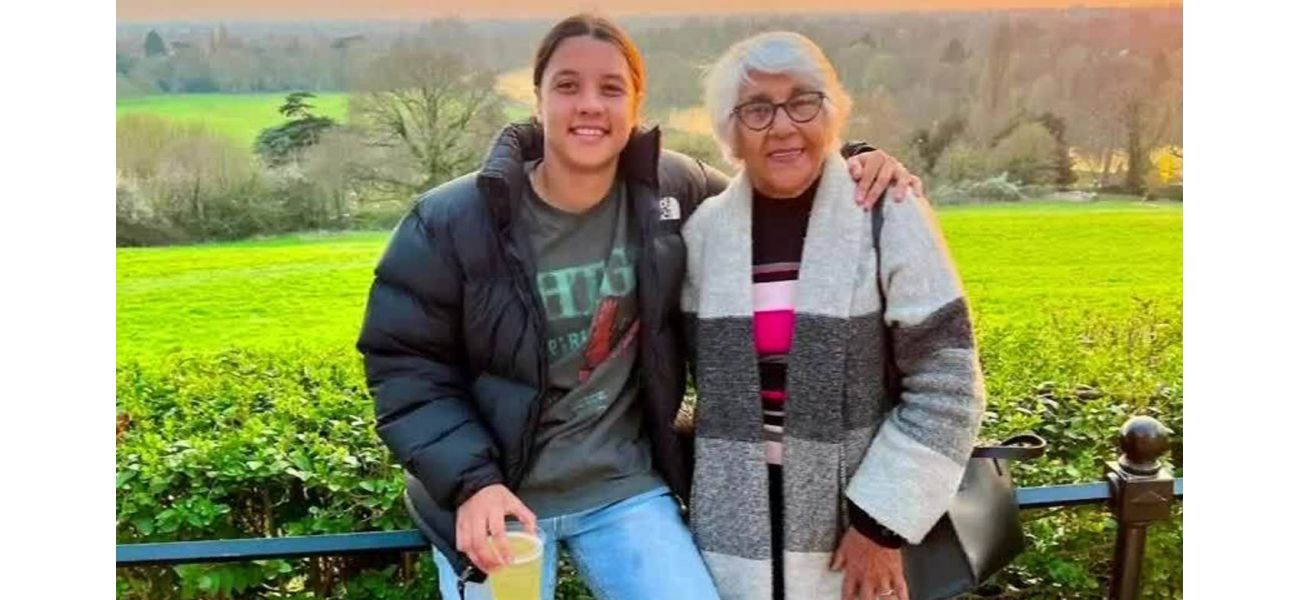 Sam Kerr's grandmother critically injured in car accident.