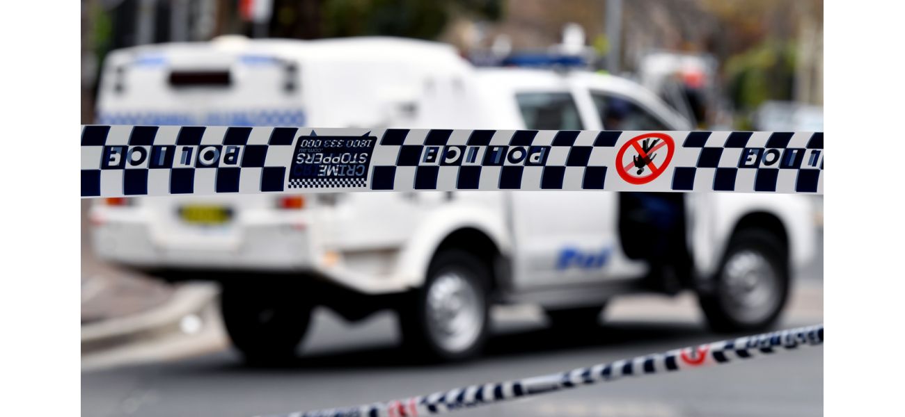 A woman was arrested for supposedly hurling a knife at a man.