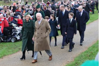 This year, the Royals experienced a unique atmosphere at Sandringham.