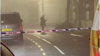 7-year-old girl critically hurt in quadbike accident hitting pole.