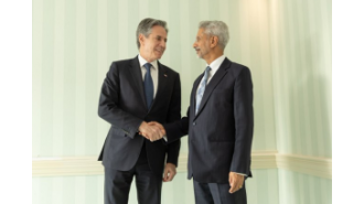 Top diplomats Jaishankar and Blinken discuss progress in US-India partnership.